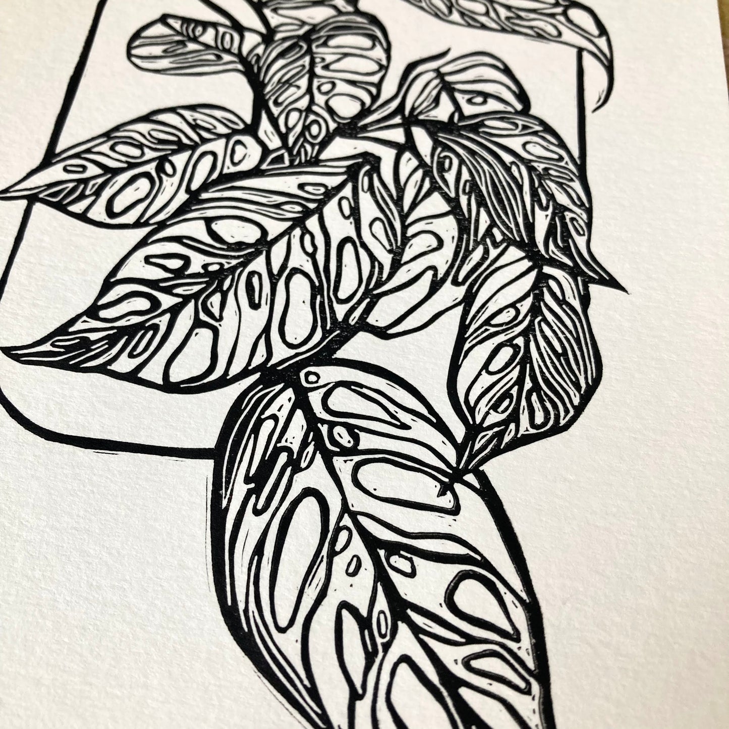 Adansonii | Original Block Print