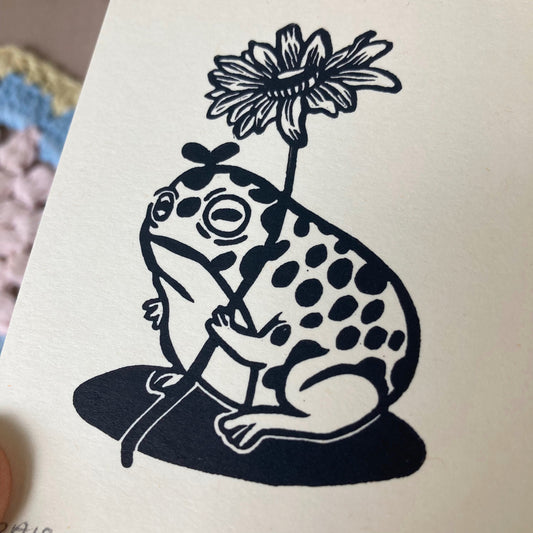Daisy | Mini Block Print