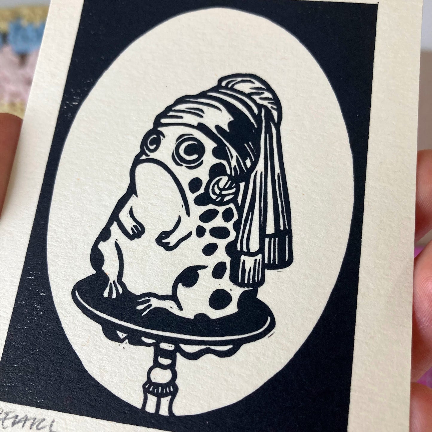 Pearl | Mini Block Print