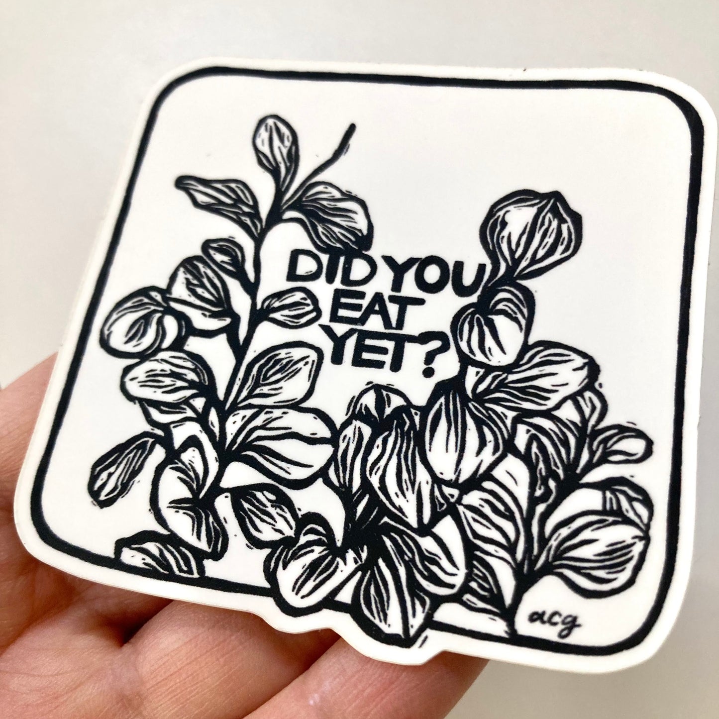 Did You Eat Yet? | Vinyl Sticker