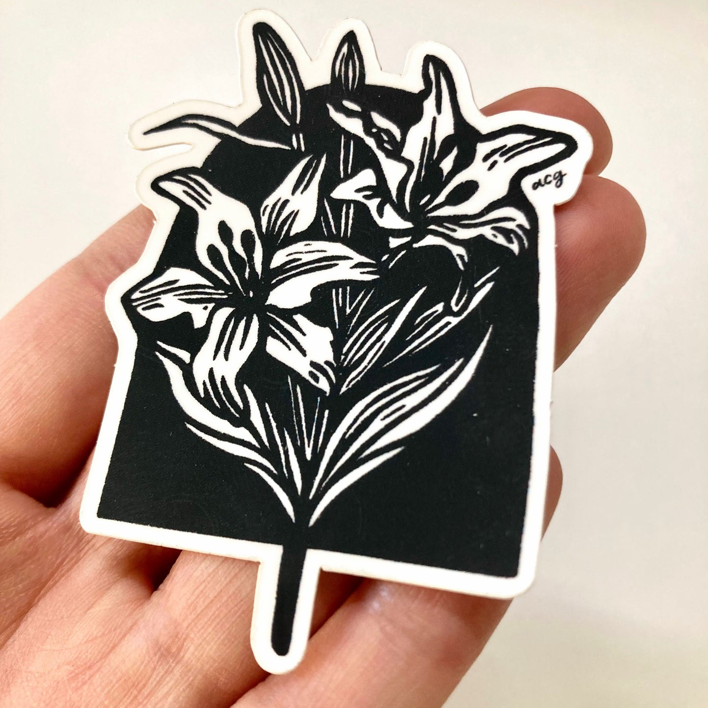 Lilies | Vinyl Sticker