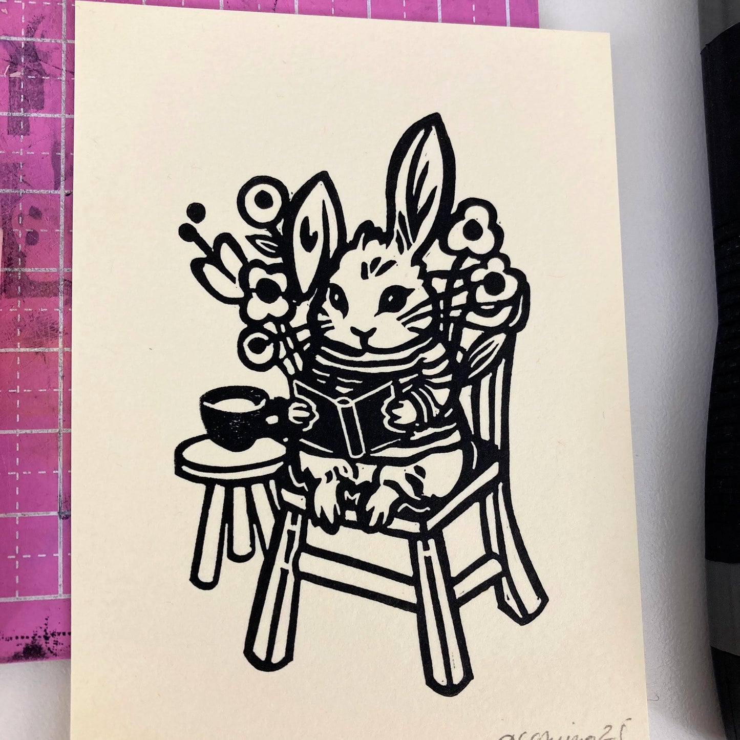 Stripes | Mini Block Print