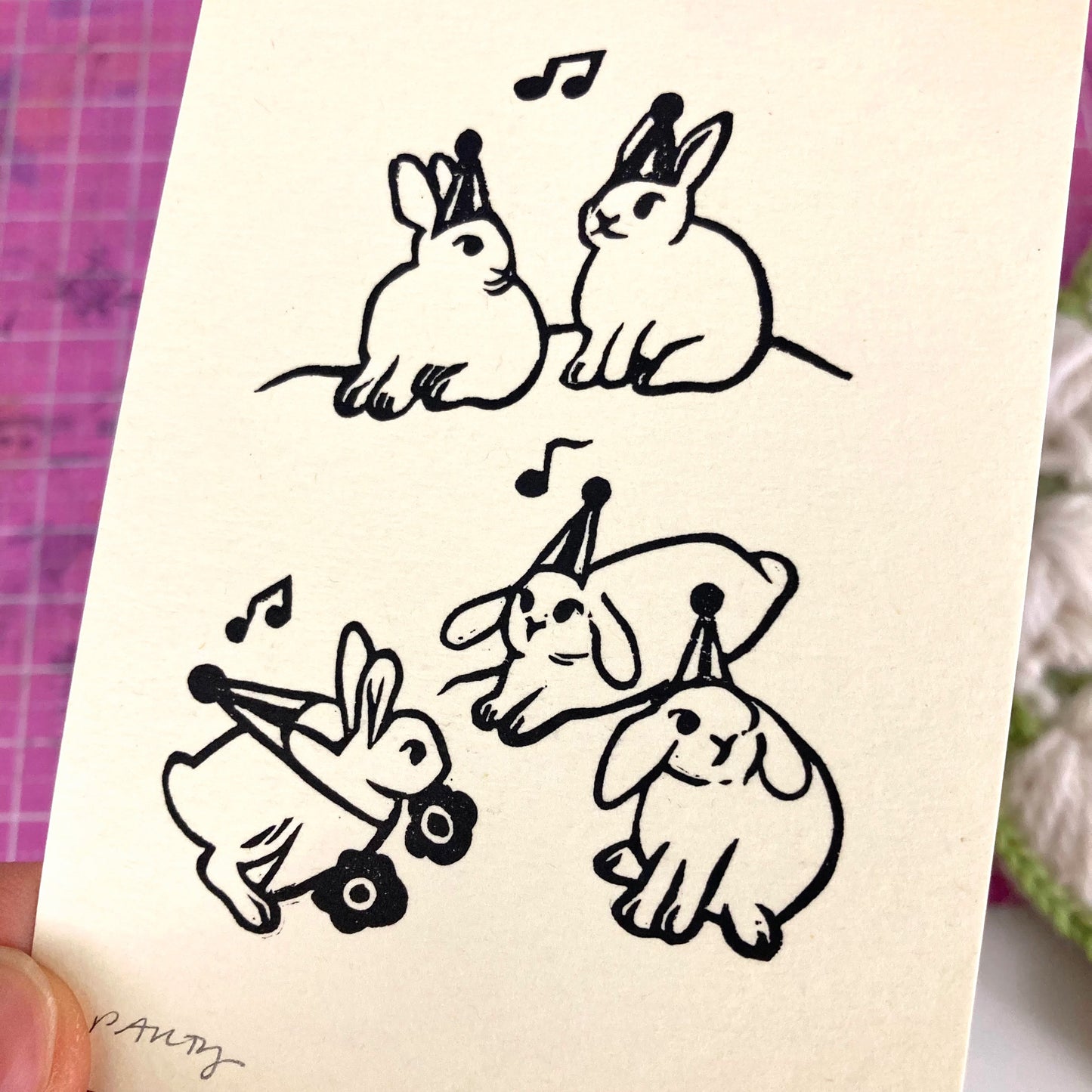 Party | Mini Block Print