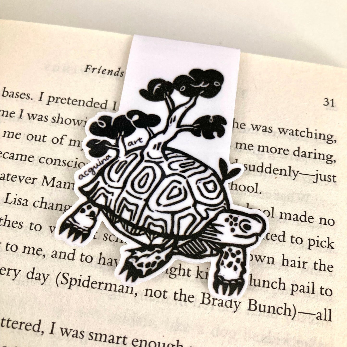 Slow | Magnetic Bookmark