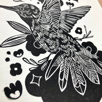 Love and Resilience | Original Block Print