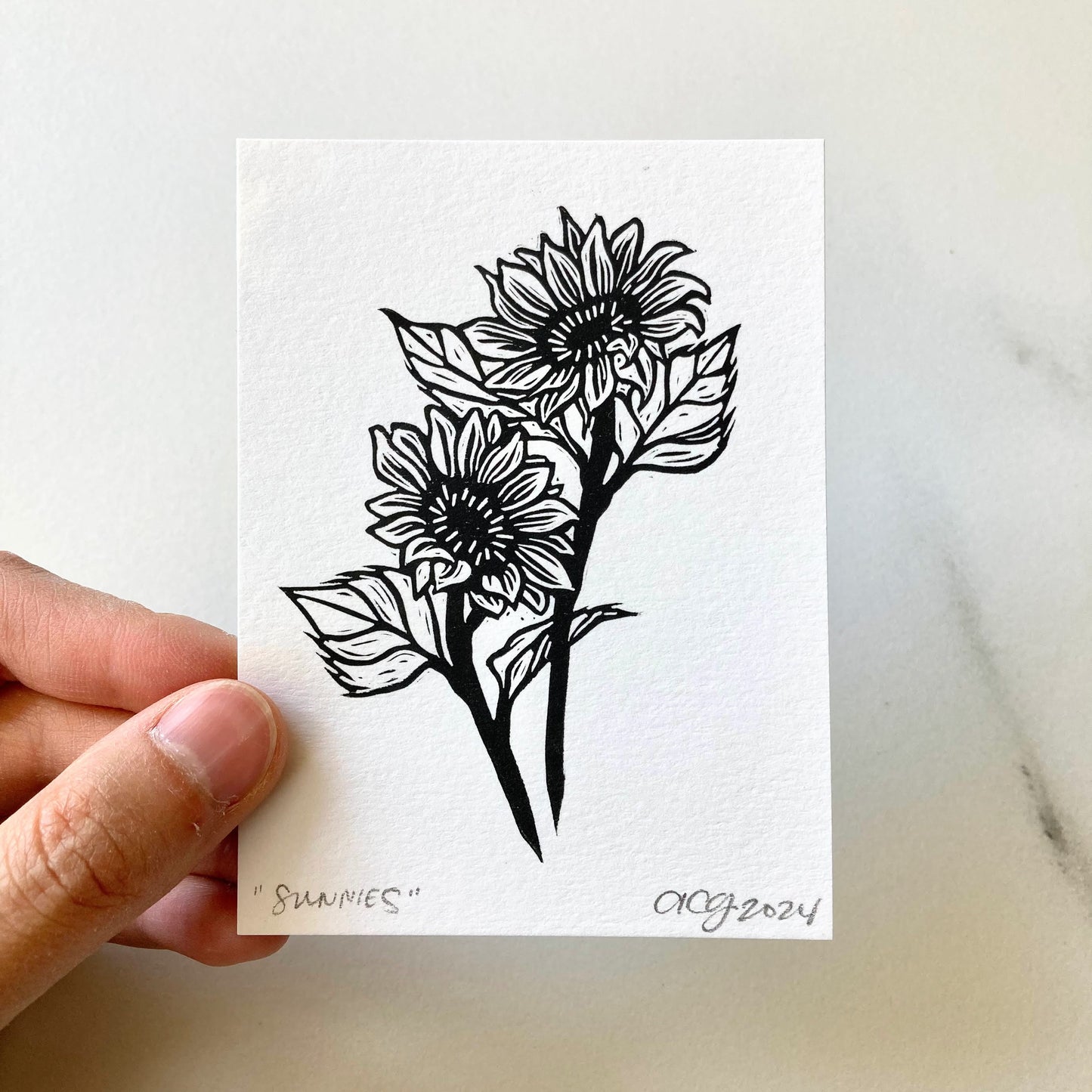 Sunnies | Mini Block Print