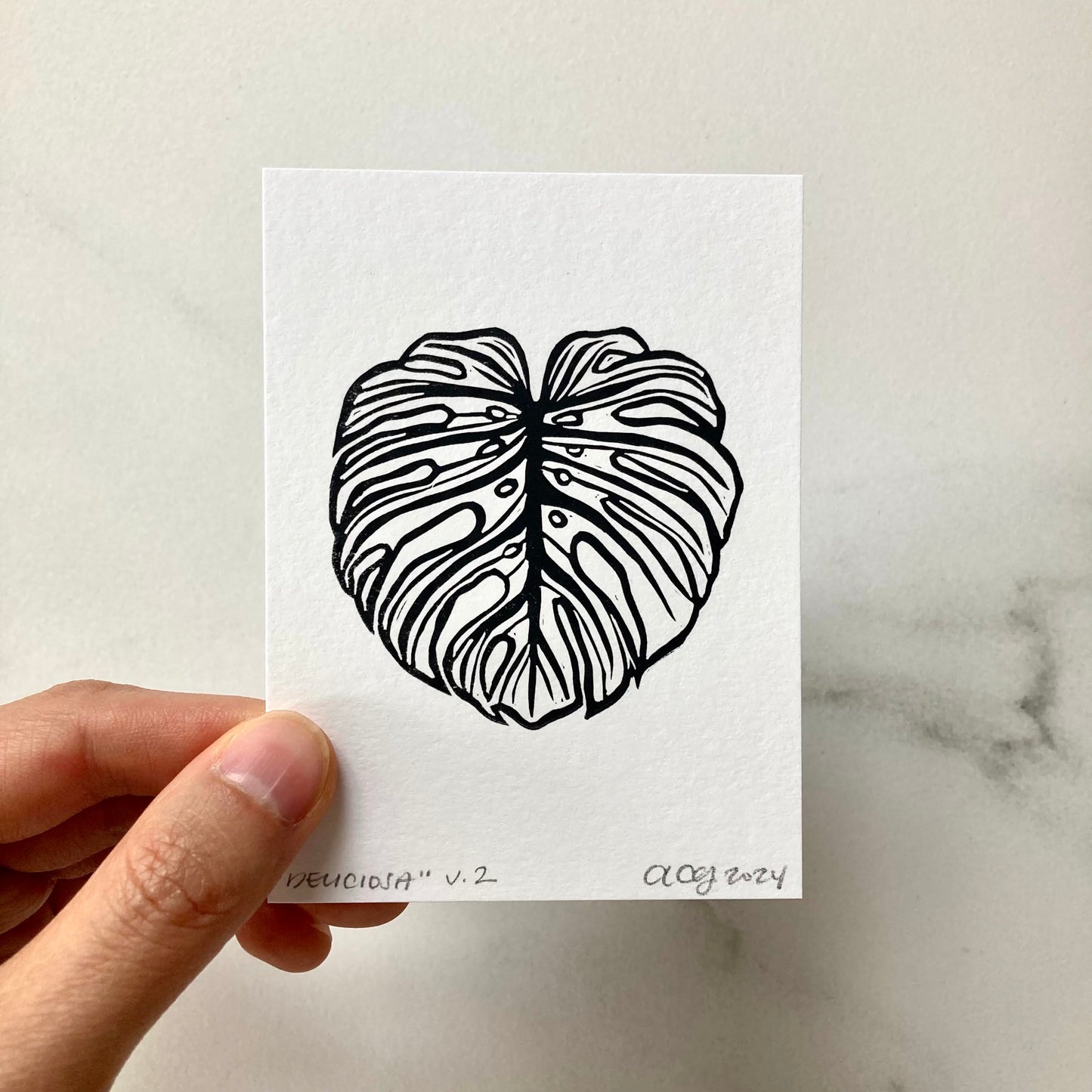 Deliciosa | Mini Block Print