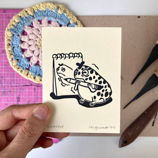 Sketch | Mini Block Print