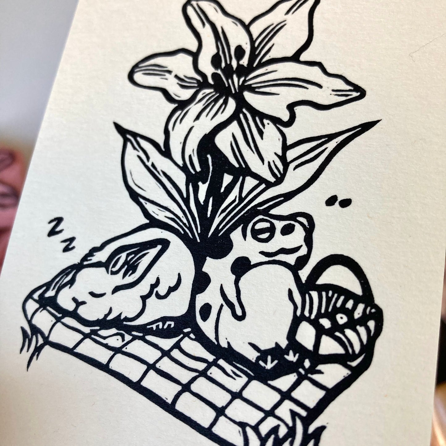 Picnic | Mini Block Print