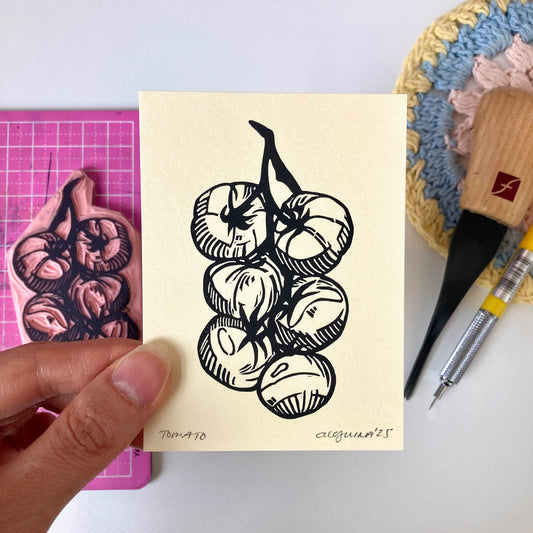 Tomato | Mini Block Print