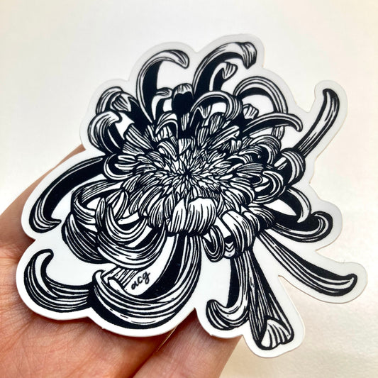 Chrysanthemum | Vinyl Sticker