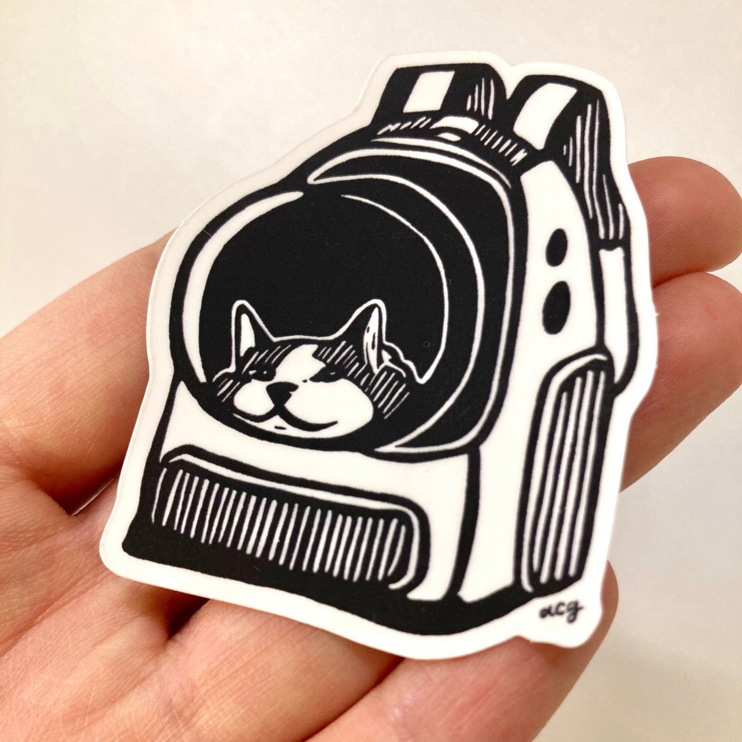 Backpack | Vinyl Sticker