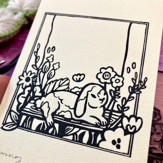 Swing | Mini Block Print