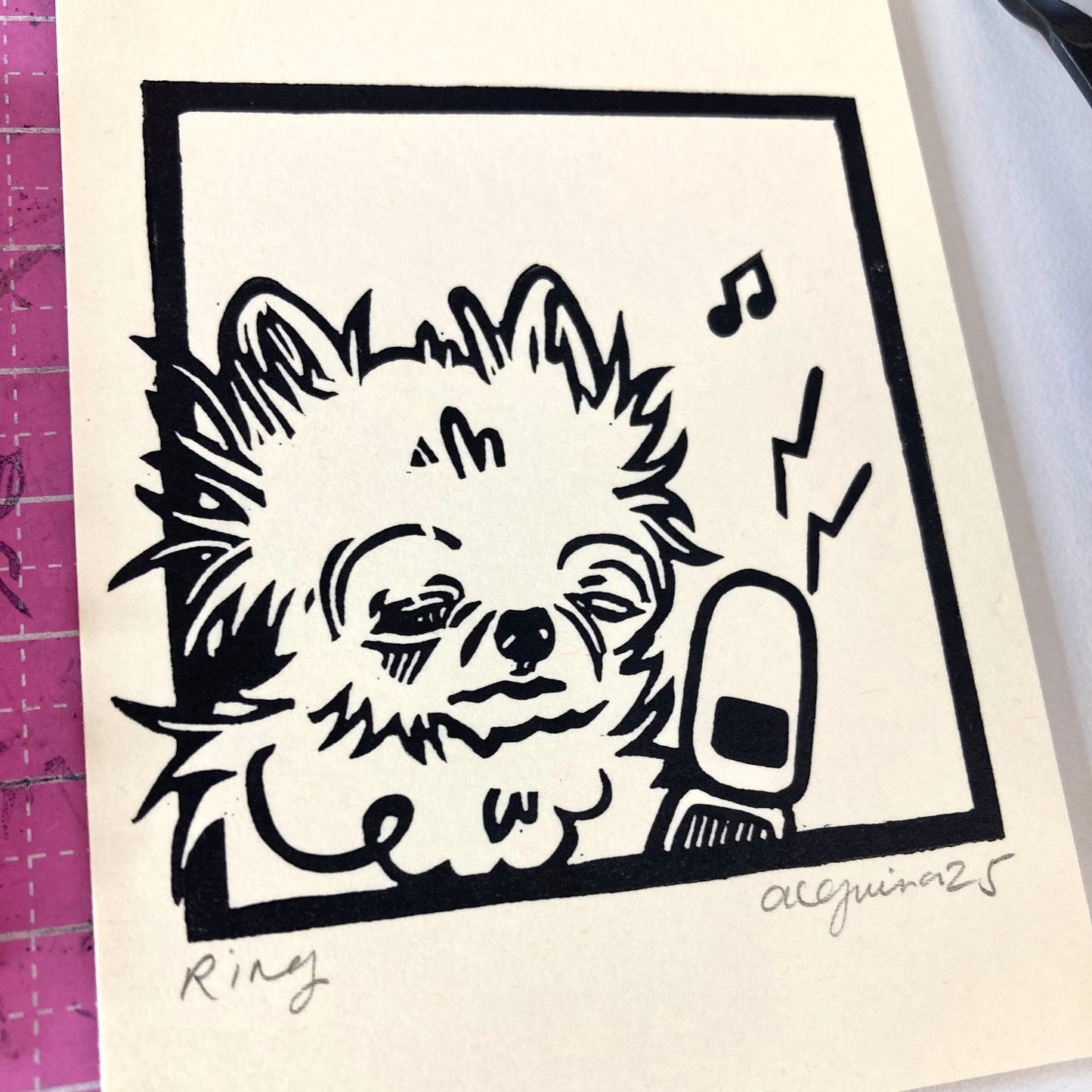 Ring | Mini Block Print