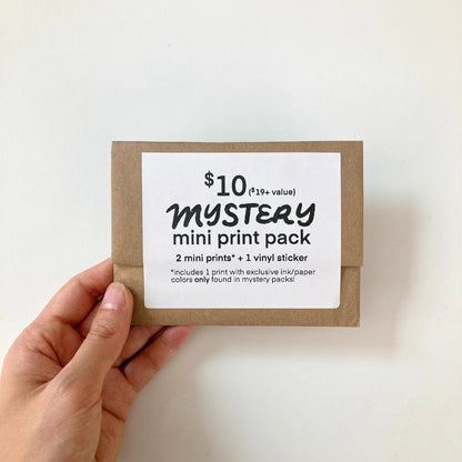 Mystery Mini Print Pack