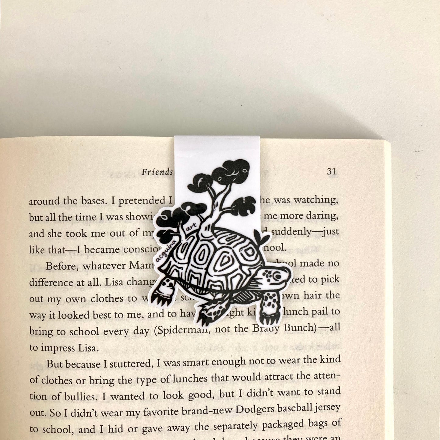 Slow | Magnetic Bookmark