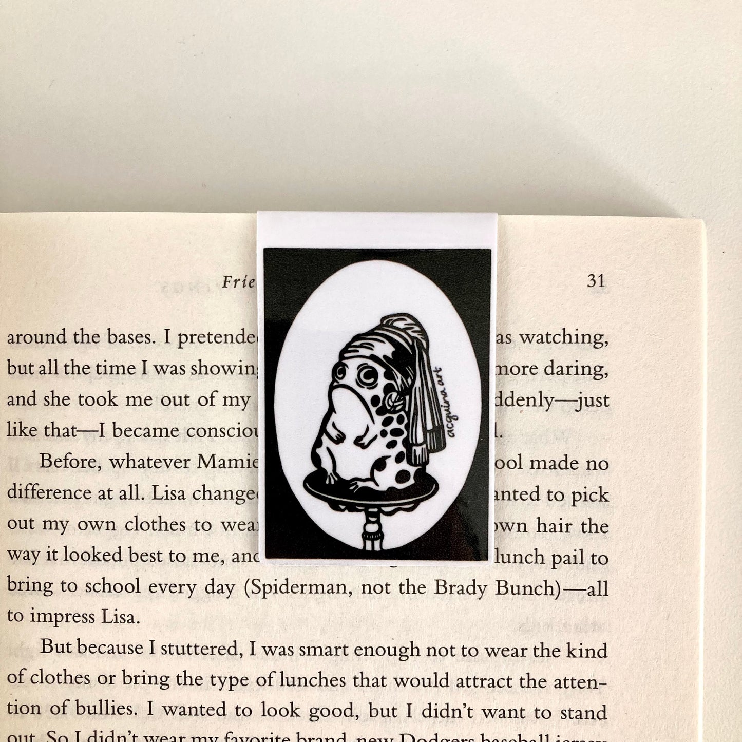 Pearl | Magnetic Bookmark