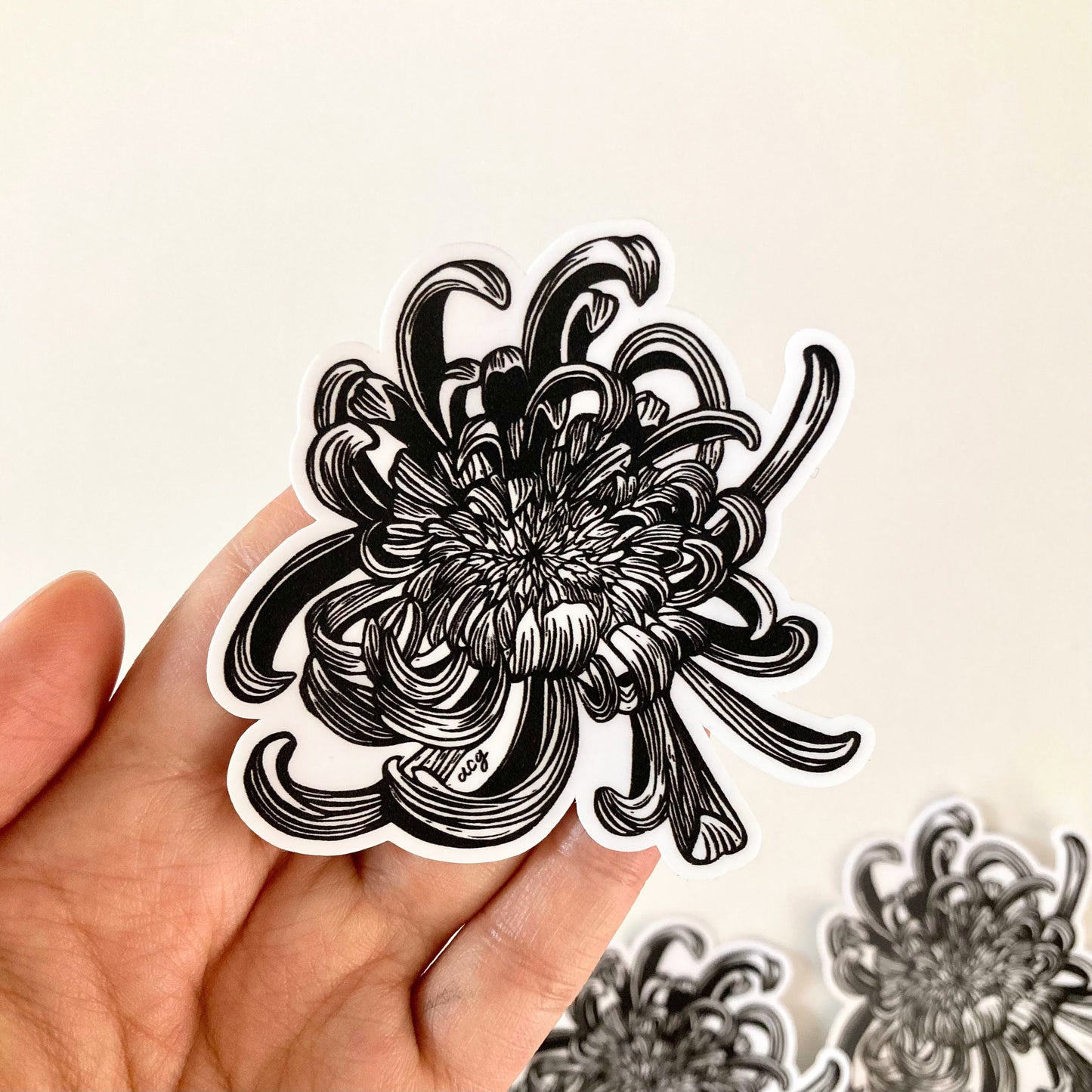 Chrysanthemum | Vinyl Sticker