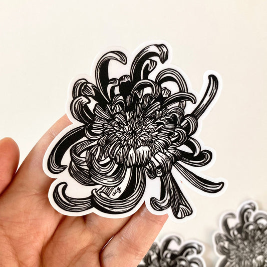 Chrysanthemum | Vinyl Sticker