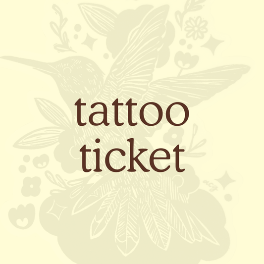 Tattoo Ticket