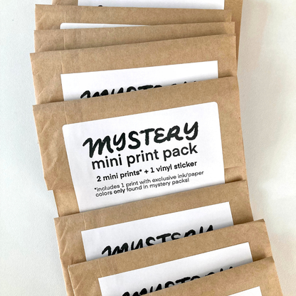 Mystery Mini Print Pack