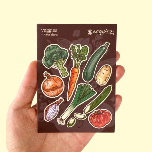 Veggies | Sticker Sheet