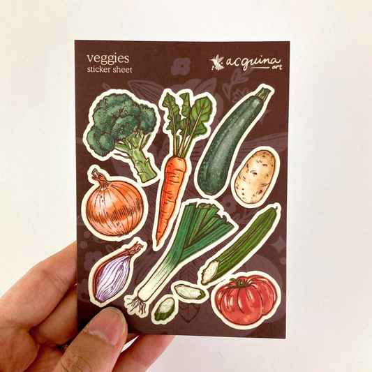 Veggies | Sticker Sheet