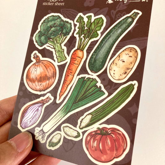 Veggies | Sticker Sheet
